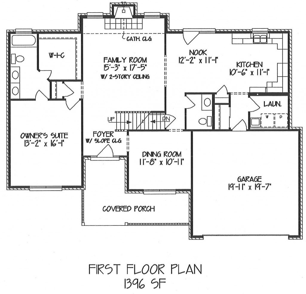 Muirfield 1st Floor Plan